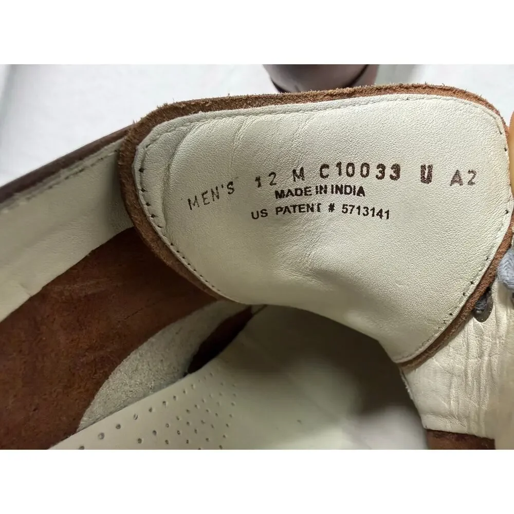 Cole Haan colton Nike Air patina green leather coffee brown size 12-M  C10033